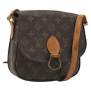 LOUIS VUITTON Monogram Saint Cloud MM Shoulder Bag M51243 LV Auth 192497-1