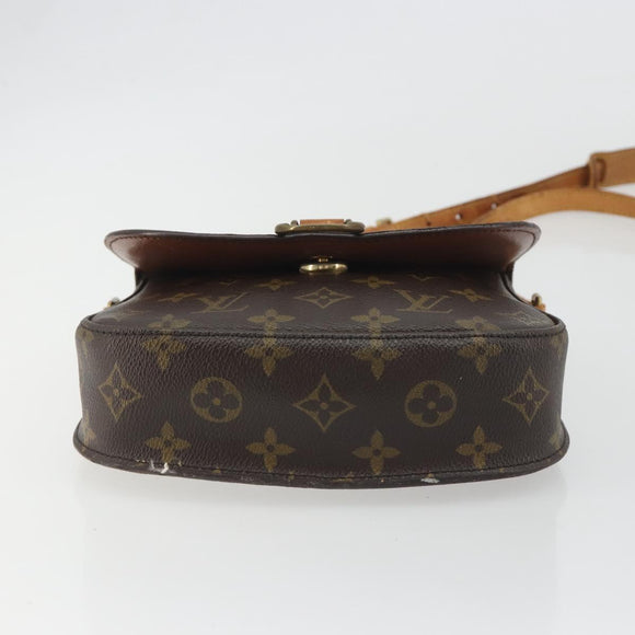 LOUIS VUITTON Monogram Saint Cloud MM Shoulder Bag M51243 LV Auth 192497