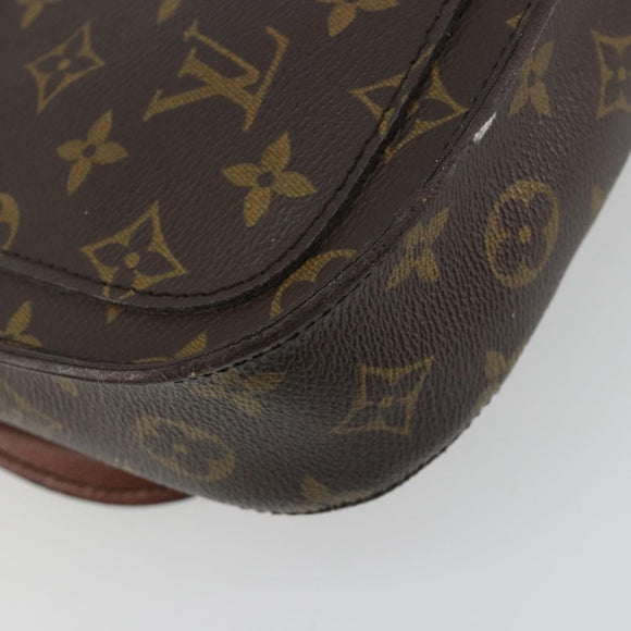 LOUIS VUITTON Monogram Saint Cloud MM Shoulder Bag M51243 LV Auth 192497
