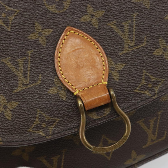 LOUIS VUITTON Monogram Saint Cloud MM Shoulder Bag M51243 LV Auth 192497