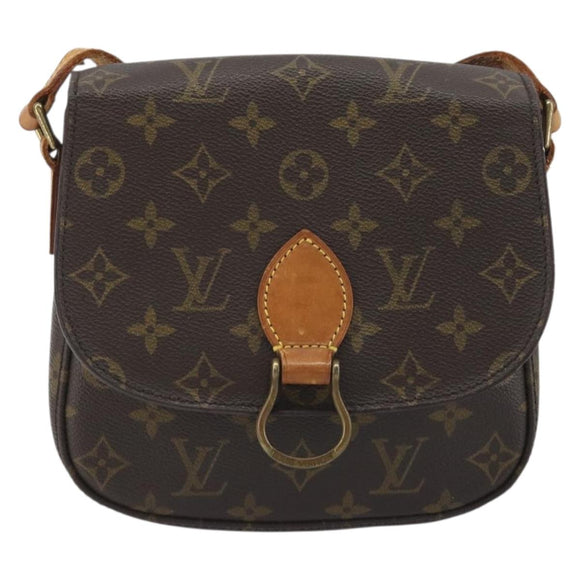 LOUIS VUITTON Monogram Saint Cloud MM Shoulder Bag M51243 LV Auth 192497