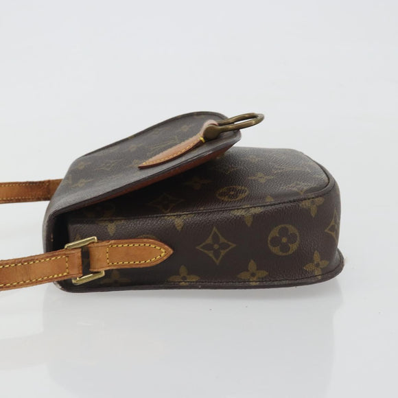 LOUIS VUITTON Monogram Saint Cloud MM Shoulder Bag M51243 LV Auth 192497