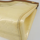 LOUIS VUITTON Monogram Vernis Roxbury Drive Hand Bag Perle M91374 LV Auth 192500-16