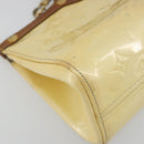 LOUIS VUITTON Monogram Vernis Roxbury Drive Hand Bag Perle M91374 LV Auth 192500-17