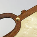 LOUIS VUITTON Monogram Vernis Roxbury Drive Hand Bag Perle M91374 LV Auth 192500-20