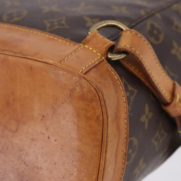 LOUIS VUITTON Monogram Montsouris GM Backpack M51135 LV Auth 192512