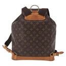 LOUIS VUITTON Monogram Montsouris GM Backpack M51135 LV Auth 192512-2