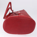 LOUIS VUITTON Epi Randonnee GM Shoulder Bag Red M43087 LV Auth 192514-10