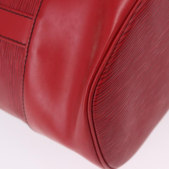 LOUIS VUITTON Epi Randonnee GM Shoulder Bag Red M43087 LV Auth 192514
