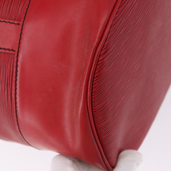 LOUIS VUITTON Epi Randonnee GM Shoulder Bag Red M43087 LV Auth 192514