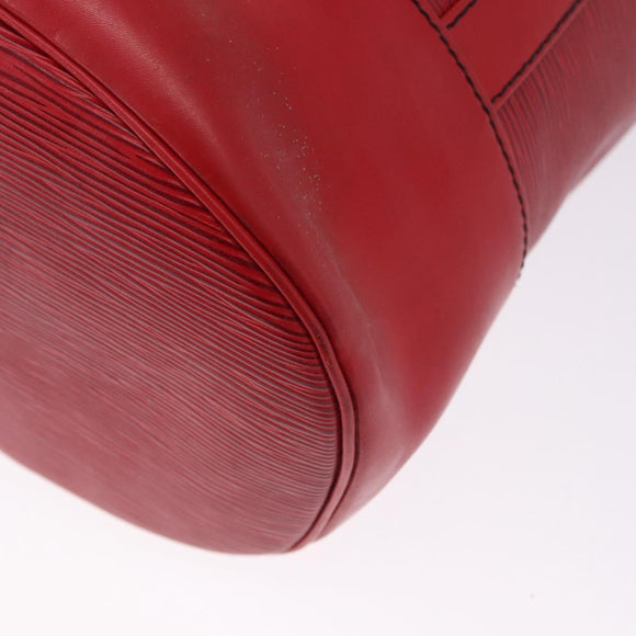LOUIS VUITTON Epi Randonnee GM Shoulder Bag Red M43087 LV Auth 192514