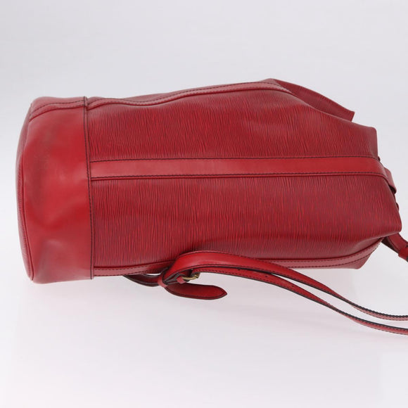 LOUIS VUITTON Epi Randonnee GM Shoulder Bag Red M43087 LV Auth 192514