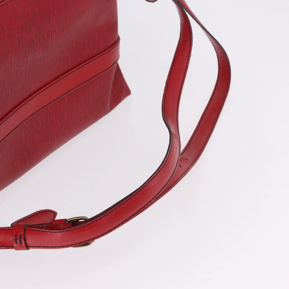 LOUIS VUITTON Epi Randonnee GM Shoulder Bag Red M43087 LV Auth 192514