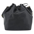 LOUIS VUITTON Epi Petit Noe Shoulder Bag Black M44102 LV Auth 192515-3