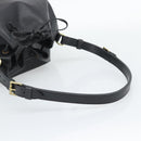 LOUIS VUITTON Epi Petit Noe Shoulder Bag Black M44102 LV Auth 192515-7