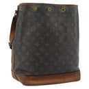 LOUIS VUITTON Monogram Petit Noe Shoulder Bag M42226 LV Auth 192516-1