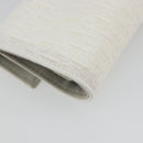Christian Dior Trotter Canvas Roll Up Pouch White Silver Auth 192517A-11
