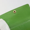 LOUIS VUITTON Monogram Vernis Ludlow Coin Purse Vert Tonic M93631 LV Auth 192520-18