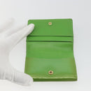 LOUIS VUITTON Monogram Vernis Ludlow Coin Purse Vert Tonic M93631 LV Auth 192520-10