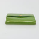 LOUIS VUITTON Monogram Vernis Ludlow Coin Purse Vert Tonic M93631 LV Auth 192520-6