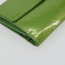 LOUIS VUITTON Monogram Vernis Ludlow Coin Purse Vert Tonic M93631 LV Auth 192520-14