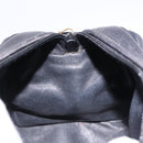 GUCCI Shoulder Bag Leather Black Gold 007 115 5770 Auth 192525-19