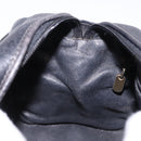 GUCCI Shoulder Bag Leather Black Gold 007 115 5770 Auth 192525-20