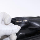 GUCCI Shoulder Bag Leather Black Gold 007 115 5770 Auth 192525-12