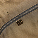 FENDI Zucca Canvas Hand Bag Black Brown Auth 192526A-18