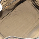 FENDI Zucca Canvas Hand Bag Black Brown Auth 192526A-19