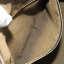 FENDI Zucca Canvas Hand Bag Black Brown Auth 192526A-23