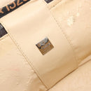 FENDI Zucca Canvas Vanity Bag Brown Black Auth 192527-17