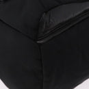 PRADA Purse Shoulder Bag Nylon Leather Black Silver Auth 192532-11