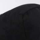 PRADA Purse Shoulder Bag Nylon Leather Black Silver Auth 192532-12
