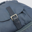 PRADA Backpack Nylon Light Blue Silver Auth 192533-19
