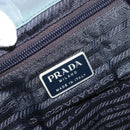 PRADA Backpack Nylon Light Blue Silver Auth 192533-23