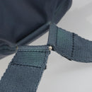 PRADA Backpack Nylon Light Blue Silver Auth 192533-7