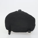 PRADA Quilted Backpack Nylon Black Gold Auth 192534-11