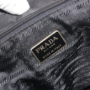 PRADA Quilted Backpack Nylon Black Gold Auth 192534-20