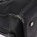 LOEWE Anagram Americana 28 Hand Bag Leather Gold Black Auth 192538-13