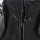 LOEWE Anagram Americana 28 Hand Bag Leather Gold Black Auth 192538-5