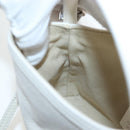GIVENCHY Voyou Shoulder Bag Leather 2way White Silver gold Auth 192539V-20