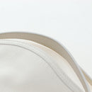 GIVENCHY Voyou Shoulder Bag Leather 2way White Silver gold Auth 192539V-8