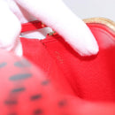 LOUIS VUITTON Monogram PortefeuilleInsolite Long Wallet Rouge M60454 Auth 192548-12