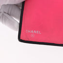 CHANEL Cambon Line Long Wallet Lamb Skin Black CC Auth 192549-13
