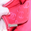 CHANEL Cambon Line Long Wallet Lamb Skin Black CC Auth 192549-18