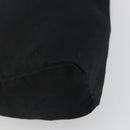 PRADA Pouch Nylon Black Silver Auth 192554-16