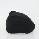 PRADA Pouch Nylon Black Silver Auth 192554-3