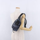 LOEWE LOEWE × Studio Ghibli Howl Bum Bag Nylon Black Gray Auth 192555SM-24