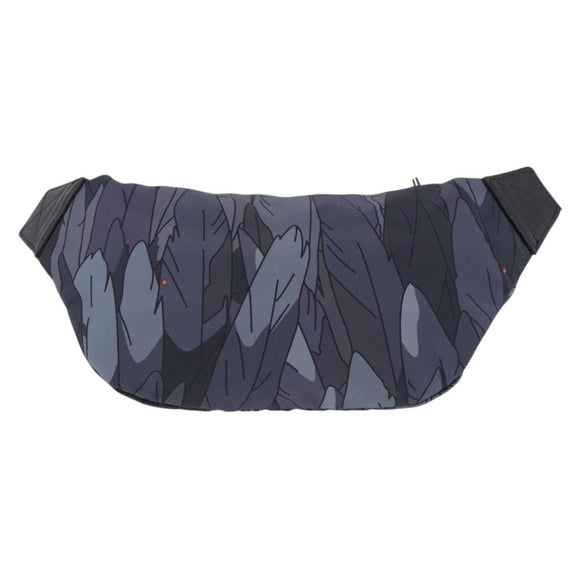 LOEWE LOEWE × Studio Ghibli Howl Bum Bag Nylon Black Gray Auth 192555SM